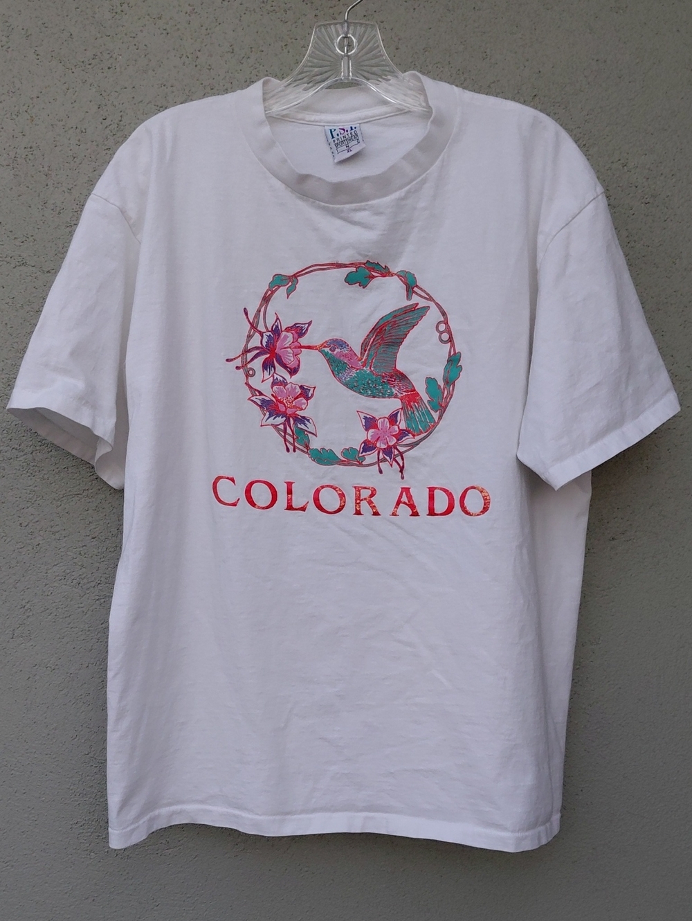 Vintage P.S.I. Colorado T-shirt Women's XL Single Stitch